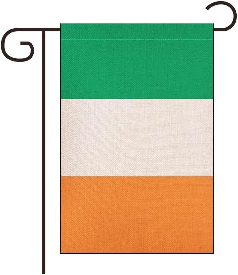 Ireland Irish Garden Flag,Garden Decoration Flag,Indoor and Outdoor Flags,Celebration Parade Flags,Anniversary Celebration, Coun