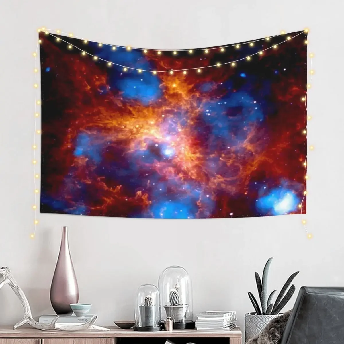 Doradus Tarantula Nebula, RBSSG Tapestry Room Decor Korean Style Kawaii Room Decor Funny Room Decorations Tapestry