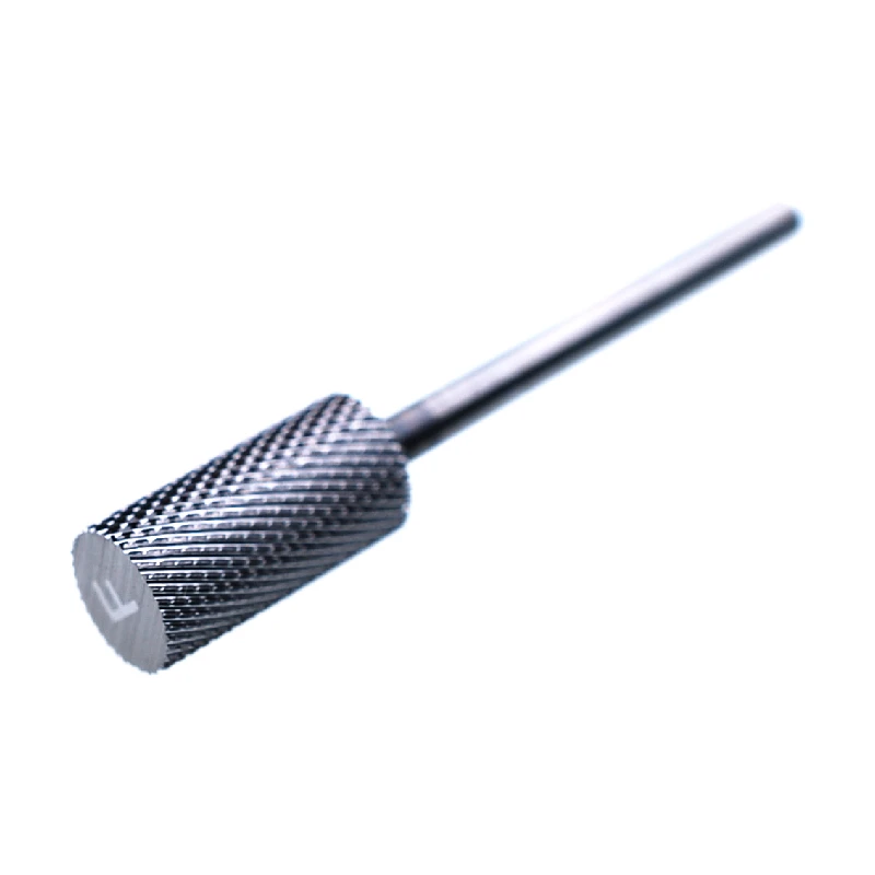 F Large Barrel Carbide Nail Drill Bit Gel Polish Carbide Bur for Nails Smoothing