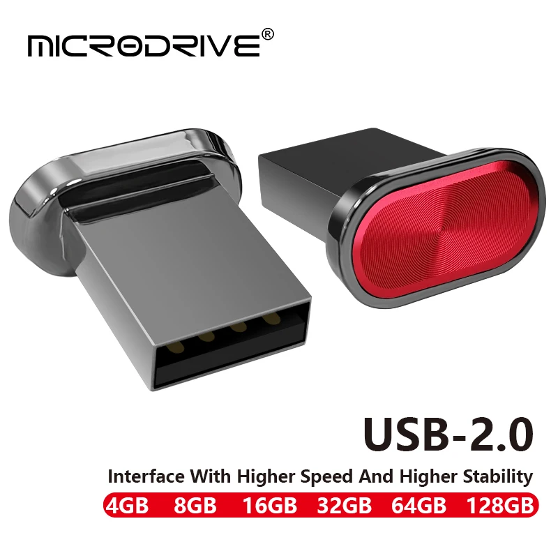 Clé USB étanche en métal, clé USB, clé USB, mémoire de disque U, 4 Go, 8 Go, 32 Go, 64 Go, 128 Go