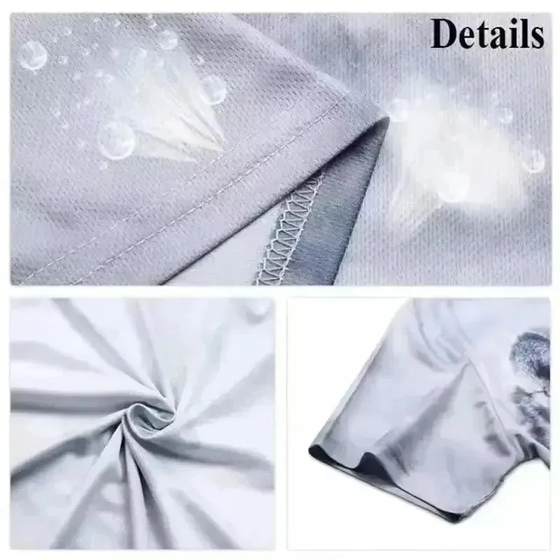 قميص دراجة نارية جبلية، DH Moto 2025 للرجال، سريع الجفاف، مطبوع، كاجوال، فضفاض بأكمام طويلة #3