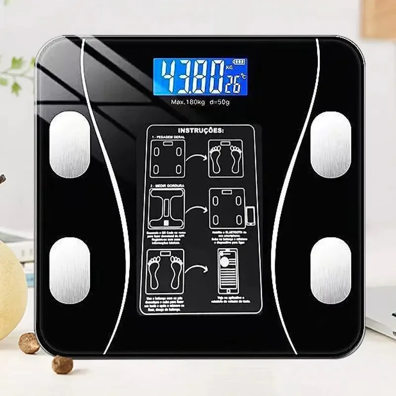 Intelligent Body Fat Scale Charging Electronic Weighing Scale Household Scale Adult Fat Scale Weigh