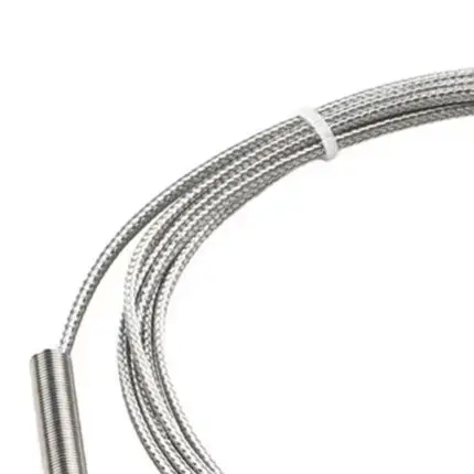 Stainless Steel Sensor K Type Thermocouple For High Temp Measurement 0-1250C Measuring Range 5mm Probe Diameter