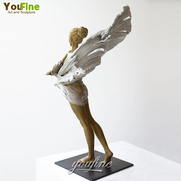Life Size Outdoor Modern Famous Bronze Beauty Lady Statues Sculpture