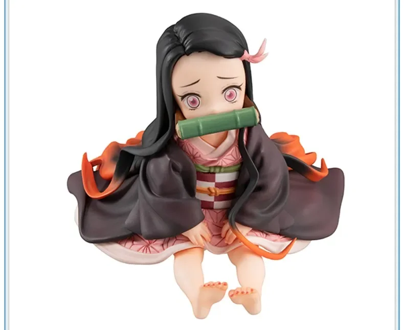 Megahouse-figura DE ACCIÓN DE Demon Slayer para niño, juguete de colección, modelo Original, Kamado Nezuko, G.E.M, en Stock