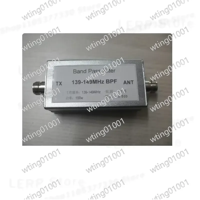 for 139-149MHz Bandpass Filter N Type Connector Enhance Signal Clarity Boost Range Performance High Quality Radio Accessory