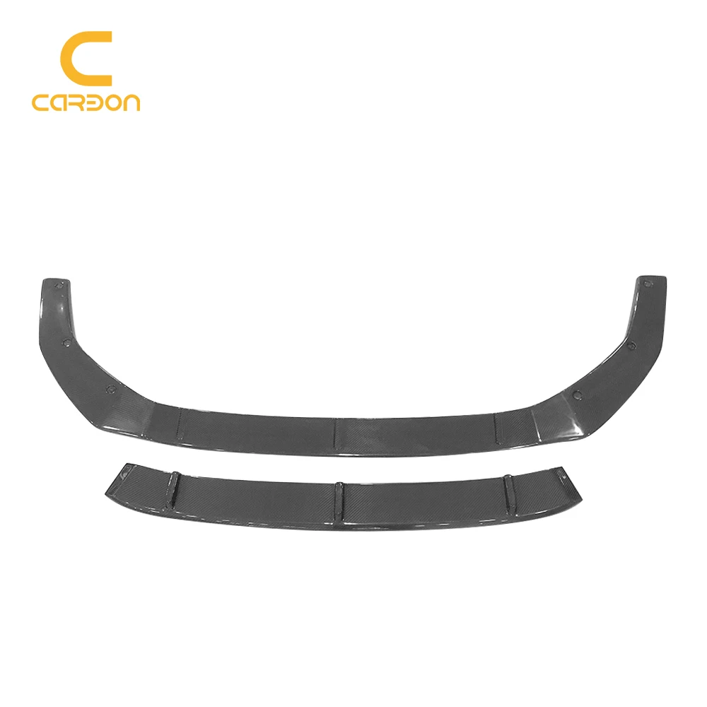 Carbon Fiber Car Front Bumper Lip For Volkswagen Golf 8 MK8 2021-2022