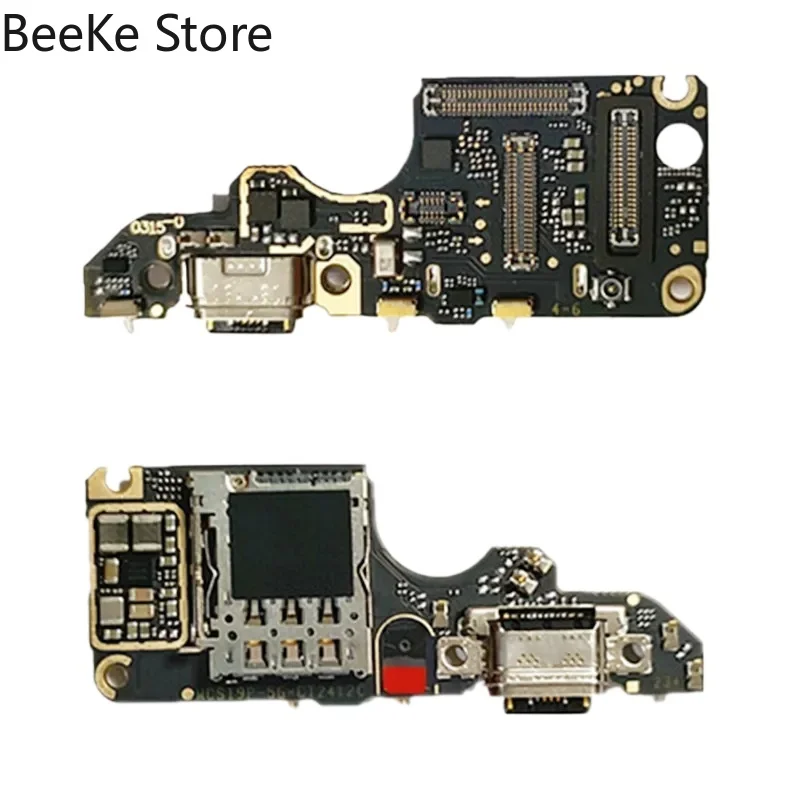 Replace For Vivo V30 V40 V50 V60 Pro Lite SE V30E USB Charging Dock Port Microphone Sim Card Reader Charge Plug Flex Cable Board