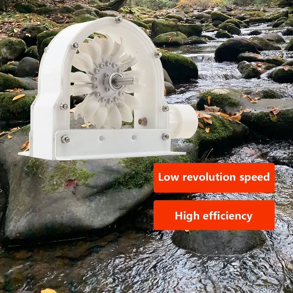 Générateur Hydroélectrique 500W – Turbine à Eau 110V, Aluminium, Compact Et Fiable