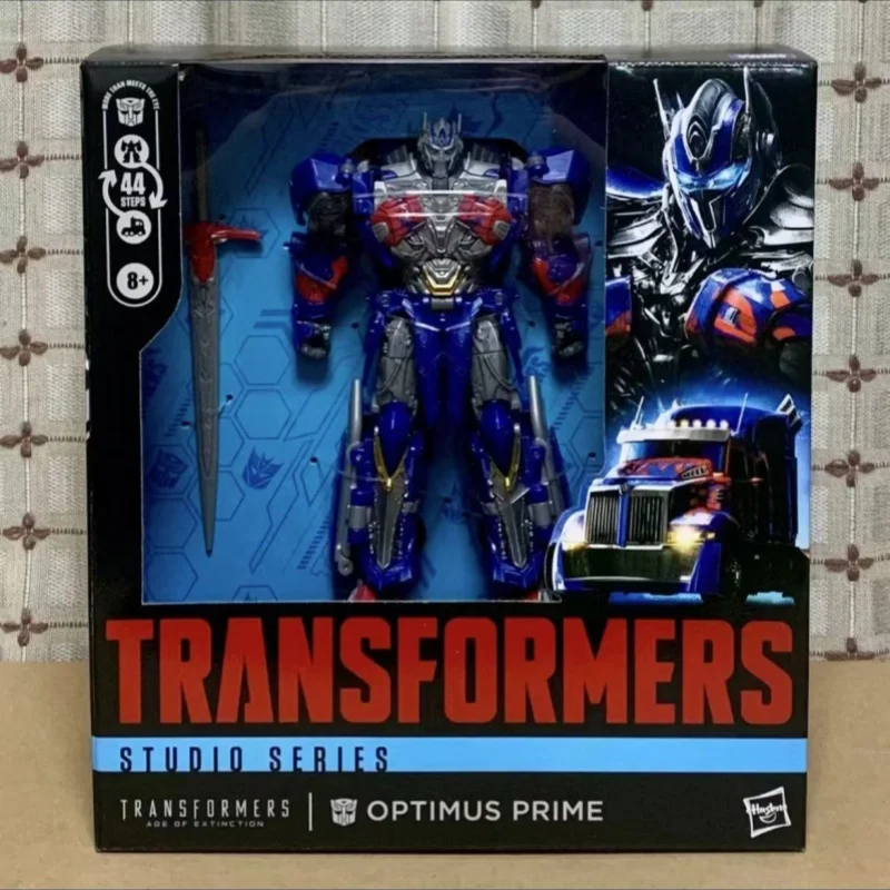 

In Stock Hasbro Transformer SS Studio Series L-Optimus Prime ko G1 Movie Cartoon Action Figure Anime Movable Robot Toys Gifts