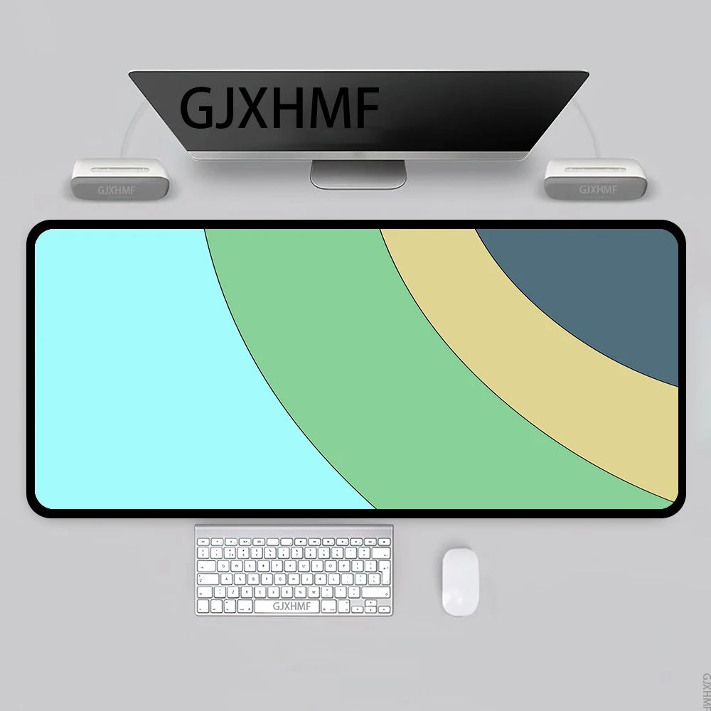 Simple style Mausepad blue Desk Mat Gaming Mat Pad on The Table Office Gamer Accessories Keyboard Mats Mouse Pad Mouse Carpet