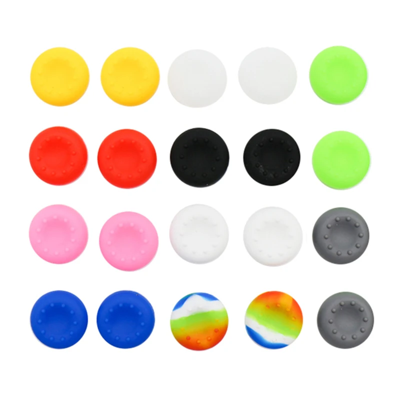 Non-slip Silicone Analog Joystick Thumb Stick Grip Cap for PS2 PS3 PS4 PS5 Xbox One Xbox 360 Xbox Series X Switch Pro Controller