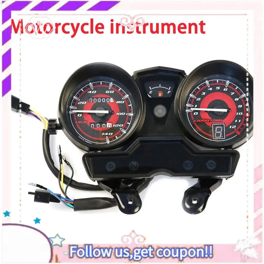 

A76T-Motorcycle Tachometer For YBR125 YBR YB 125 JYM125 Speedometer Odometer Gauge Gear Indicator Meter