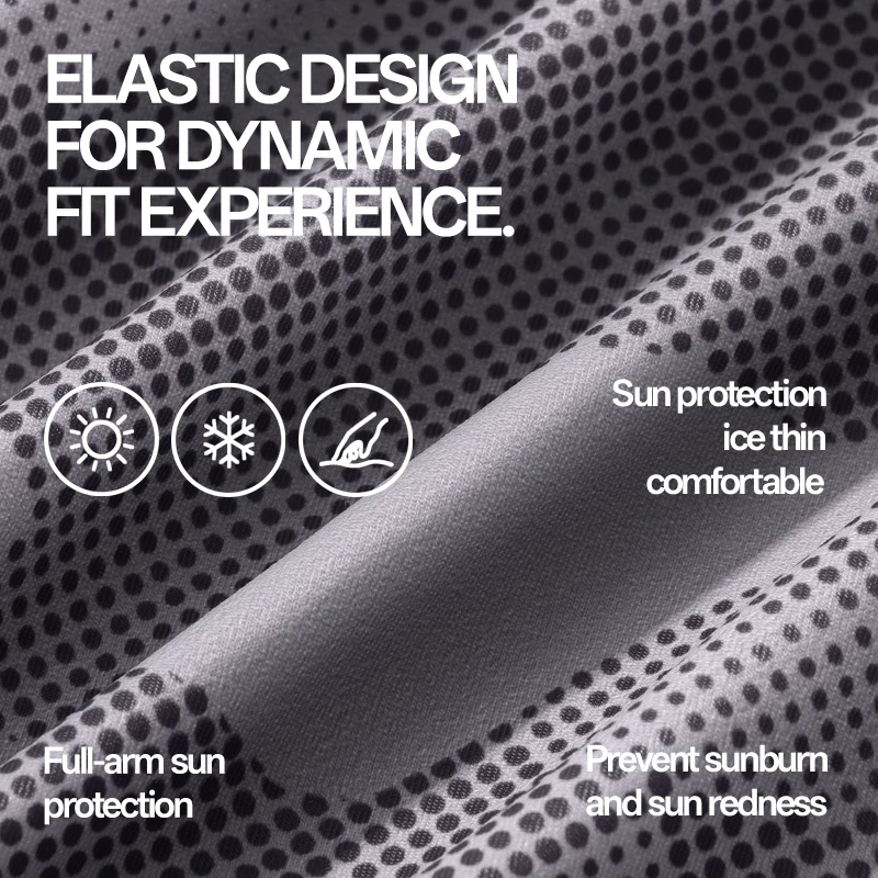 SCVCN Men New Fishing Running Bikinglce UPF50+ Sun Protection Sleeves Hiking CoverCooling Fabric Sleeve Women Outdoor Cycling