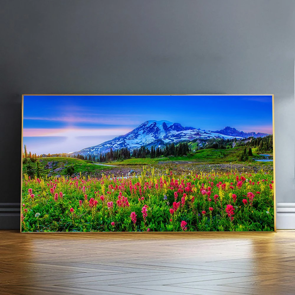 

5D Diamond painting, Sunset, mountain, landscape, diamond embroidery, modern art, cross stitch bedroom, home decoration
