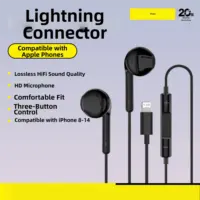PISEN | Lightning Interface Wired Semi-in-ear Headphones