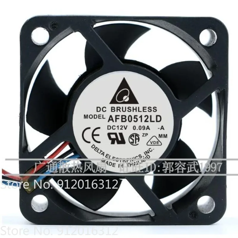 

New Fan AFB0512LD Original for Delta 5020 12V 0.09A 5CM Cooling Fan 50 * 50 * 20MM