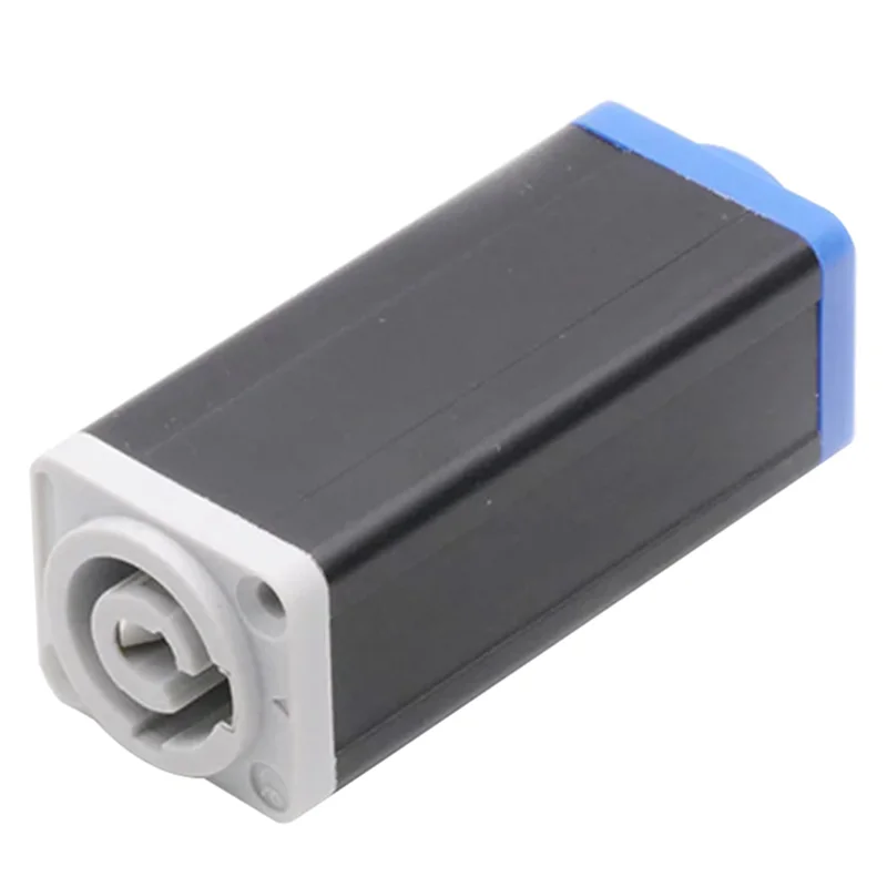 AA60-20X LED Powercon AC 커플러 어댑터 익스텐더 커넥터 고품질 Speakon 패널 마운트 스트레이트 어댑터 파란색에서 흰색