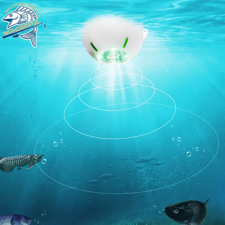 Telecamera per ecoscandaglio ad ultrasuoni intelligente HD Telecamera portatile senza fili GPS per telefono cellulare Telemetri Tecnologia subacquea con sonar visivo