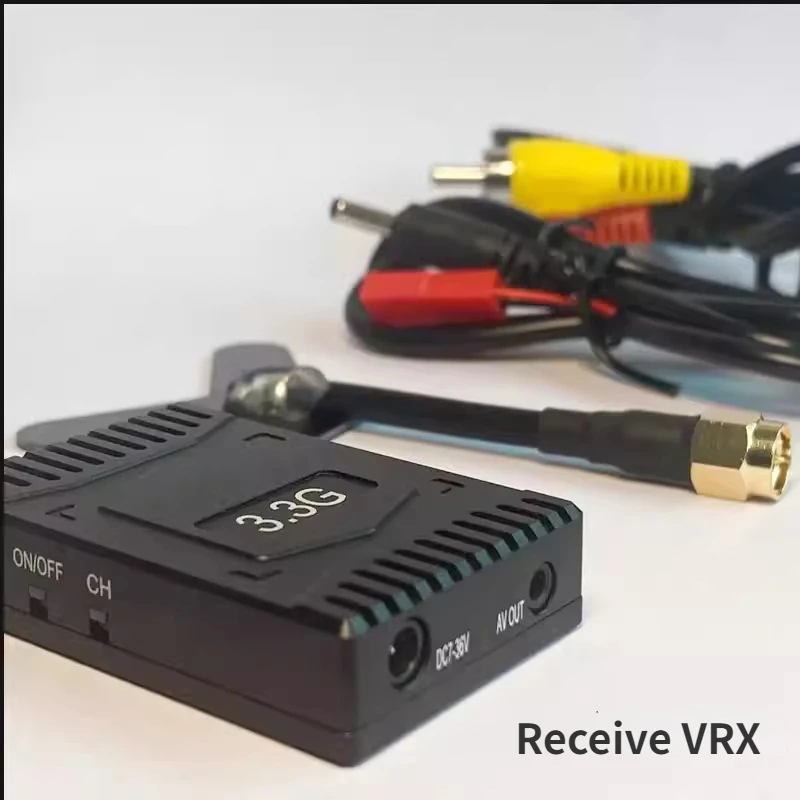 VTX 이미지 변속기 송신기, FPV 시간 여행기, VRX 비디오 리시버 드론 부품, 변속기 수신 키트, 3.3G 4W