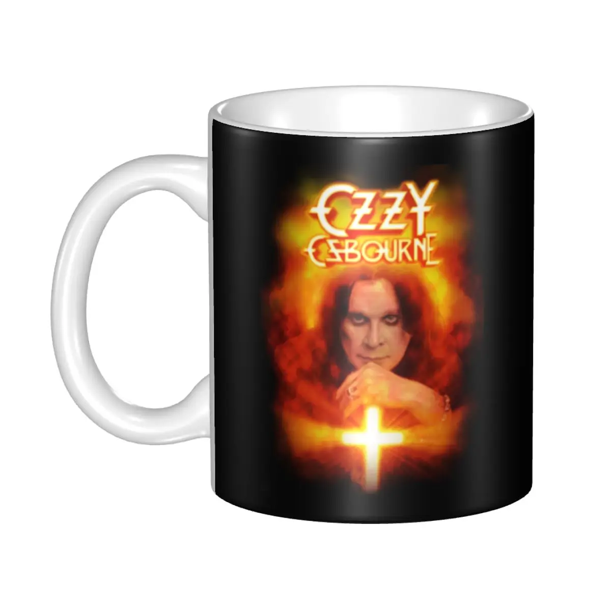 

Персонализированные кружки Ozzy Osbourne Prince Of Darkness, сделай сам, рок-группа, хэви-метал, керамическая чашка для чая, молока, кофе