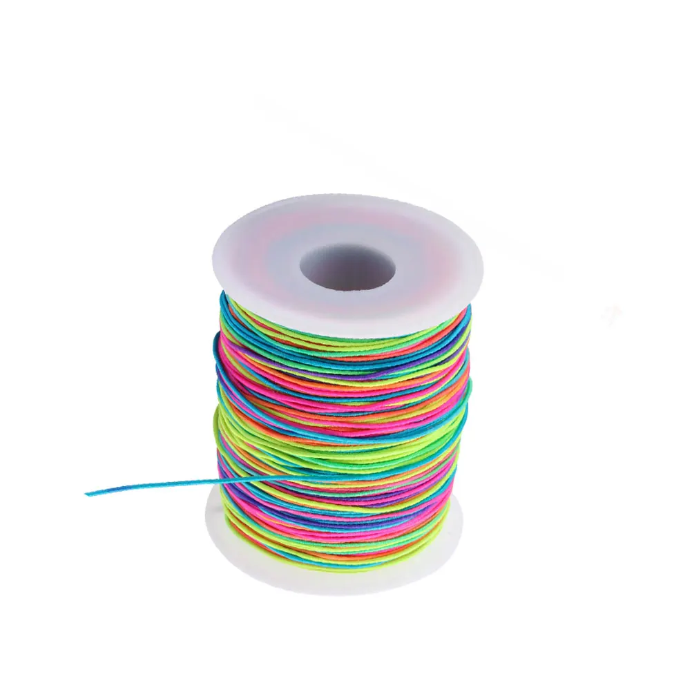 

Colorful Elastic Cord DIY Beading Stretch Thread Jewelry Making Material Strong Elasticity Durable Flexible Bracelets Necklaces