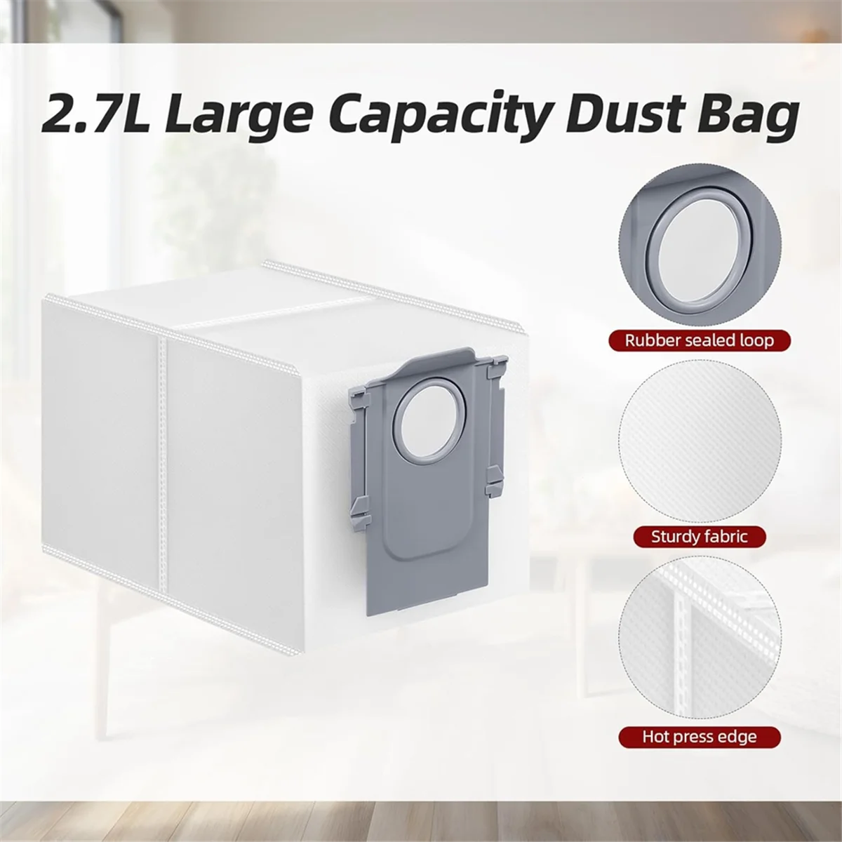 Replacement Part for Roborock Qrevo Curve Edge P20 Pro Vacuum Cleaner Main Side Brush HEPA Filter Mop Pad Dust Bags