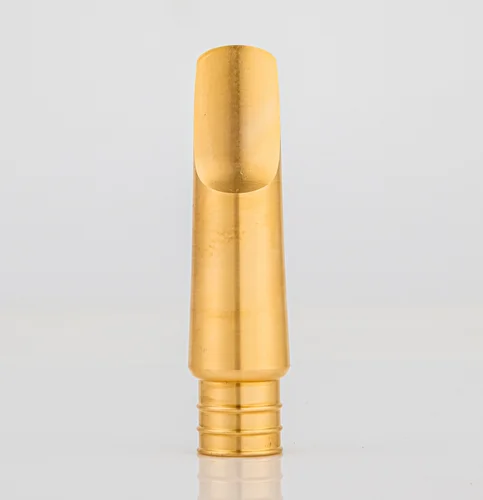 Imagen 2 del producto Boquilla de Metal para saxofón Alto Tenor Soprano profesional de cobre desnudo, boquillas de saxofón chapadas en oro, accesorios, tamaño 5 6 7 8