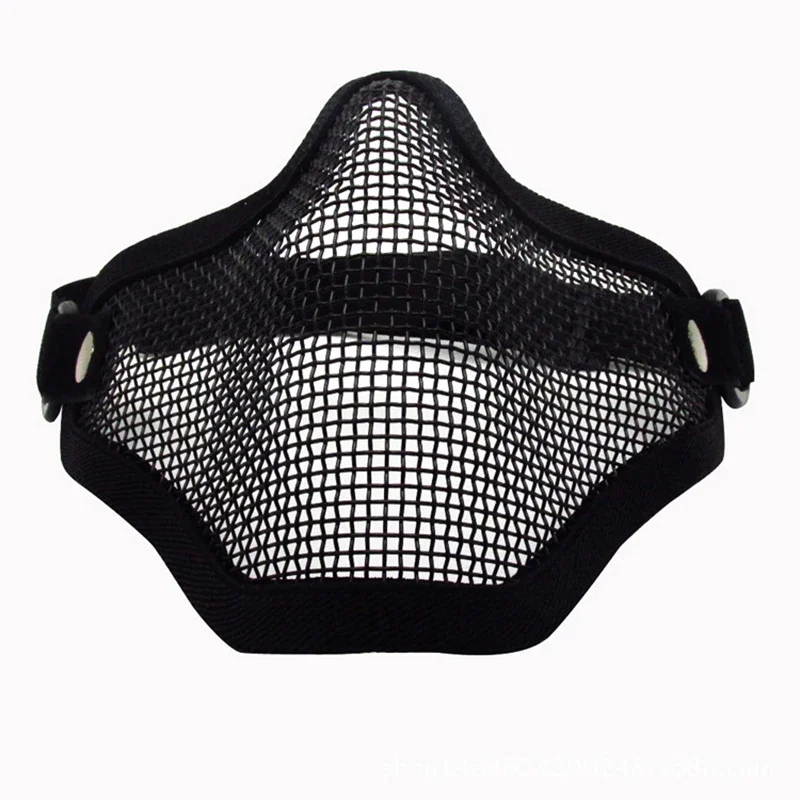 MYTactical Airsoft Mask Outdoor Hunting Metal Wire Mesh Protective Mask BB Gun Shooting Paintball Accessories
