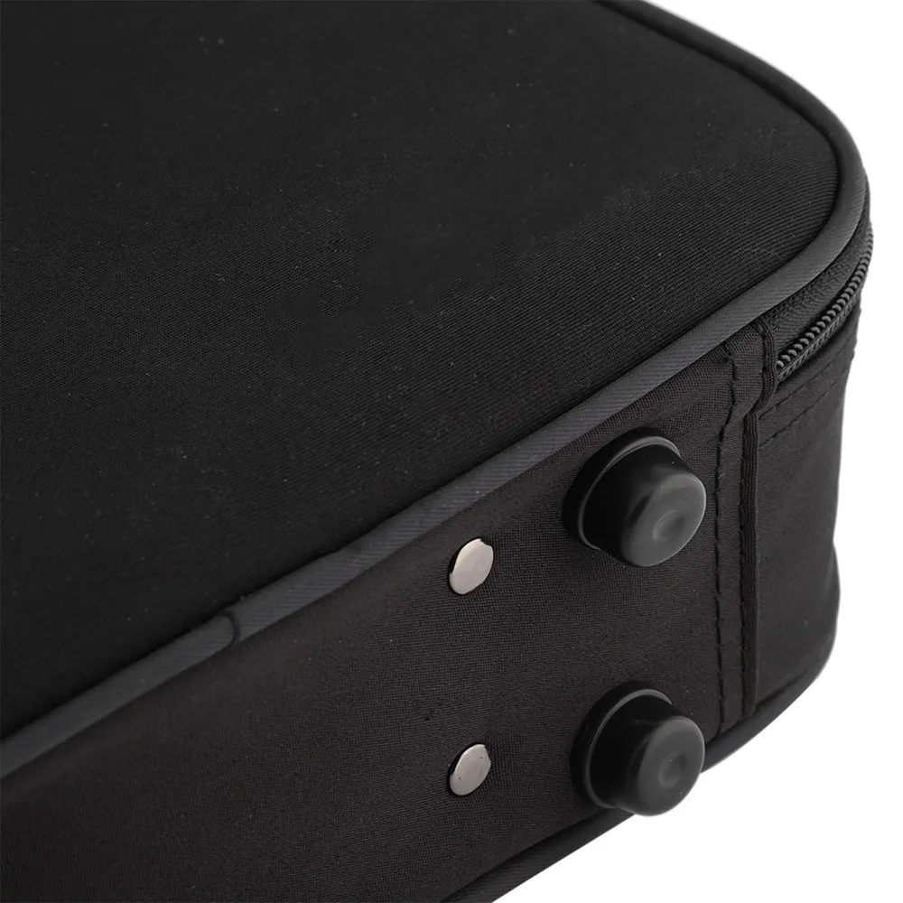 PVC Barber Tool Bag Multi-functional Professional Hairdressing Scissors Bag Durable Lightweight Hair Styling Tool Case Home Use