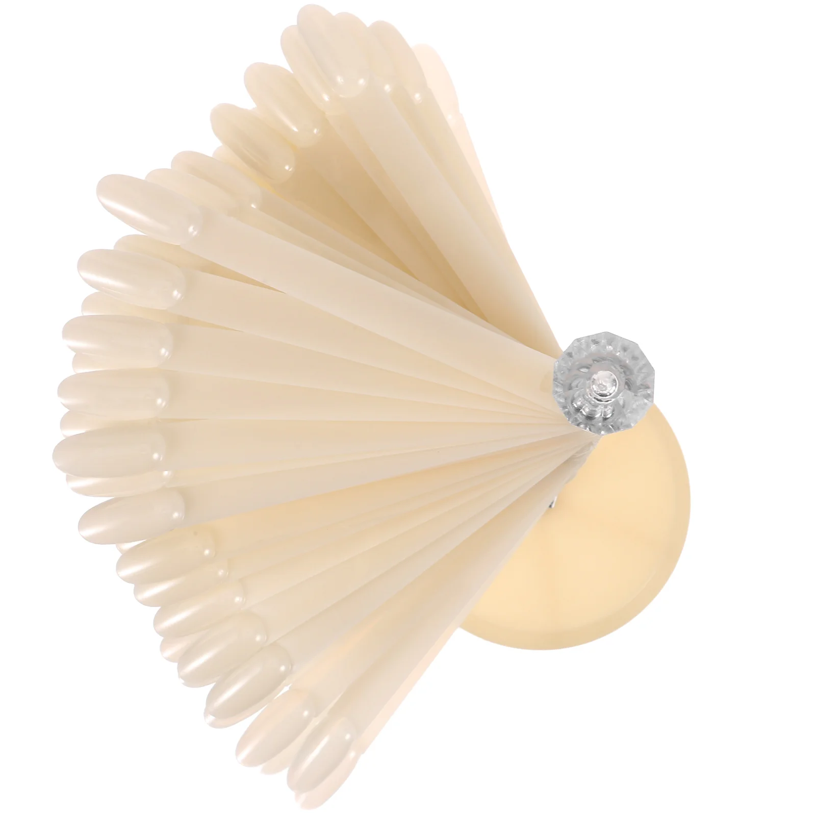

Gel Polish Beige Plastic Stands For Art Practice Manicure Sample Sticks Polish Display Sticks Accessories