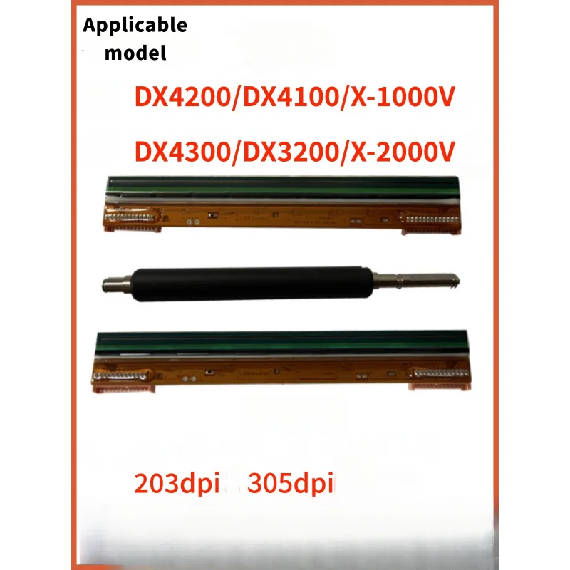 

Подходит для печатающей головки Lixiang DX-4100 DX3200, головка принтера штрих-кода DX2300 DX4300, термоигольная головка, резиновый ролик