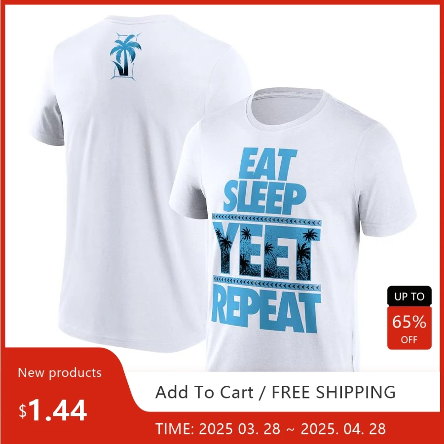 

New Men's Jey Uso Yeet T-Shirt 3D Print Men Women Short Sleeve O-Neck t shirt Fashion Oversized Gym Clothing Tough Guy Tees Tops