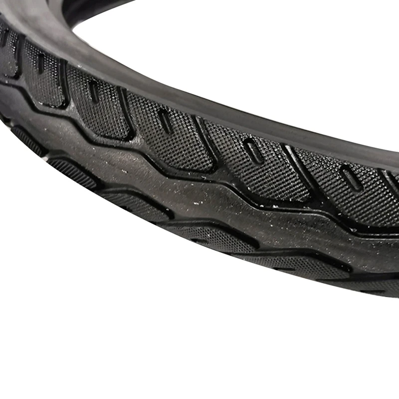 3Pcs 16 Inch 16 X 1.75 Bicycle Solid Tires Bicycle Bike Tires 16 X 1.75 Black Rubber Non-Slip Tires Cycling Tyre