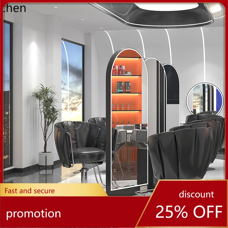 

HT barber shop hair salon special hair cutting seat can be lifted and rotated hair salon perm and dyeing chair