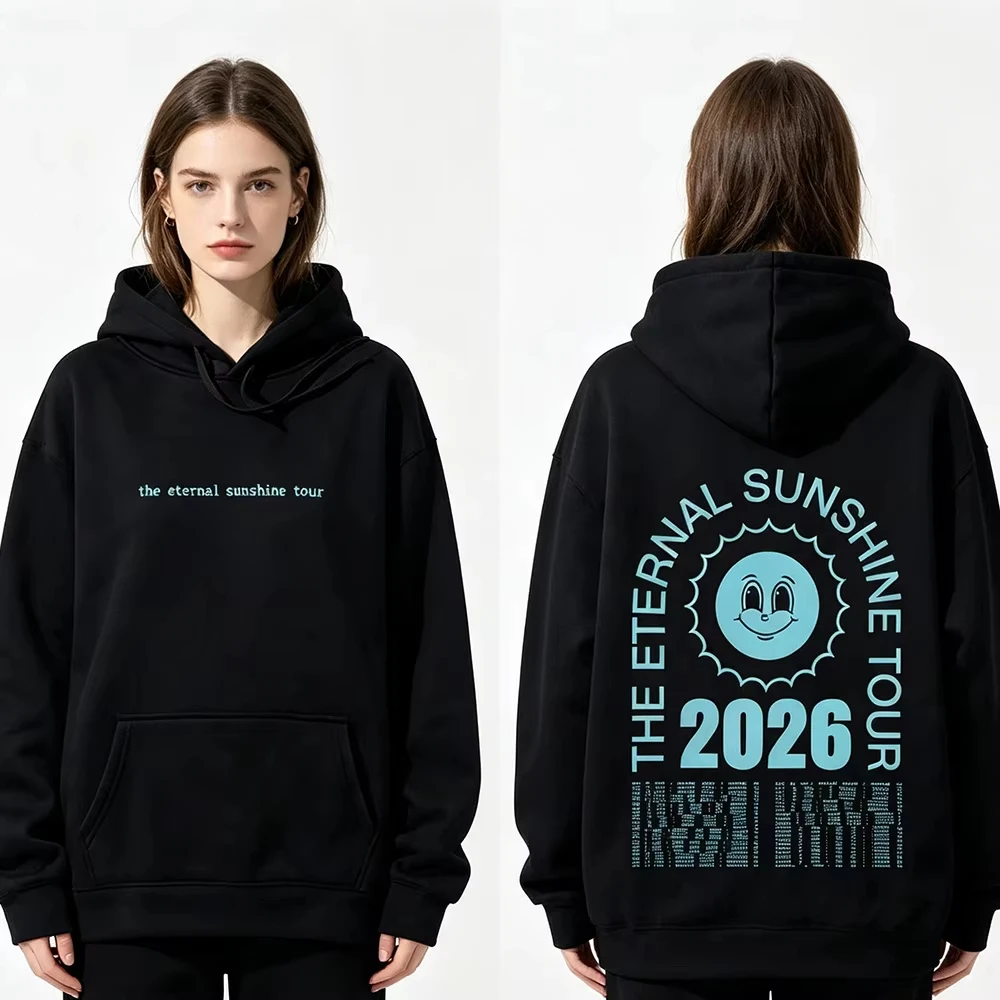 The Eternal Sunshine Tour Hoodie Ariana Grande Tour 2026 Sweatshirt Women Men High Street Fahsion Streetwear LongSleeve Pullover