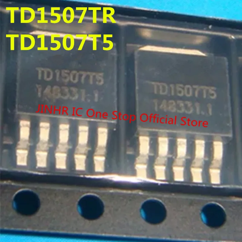 New, 10PCS TD1507TR TD1507T5, TO252-5L, 3A 150KHz PWM Buck DC/DC Converter