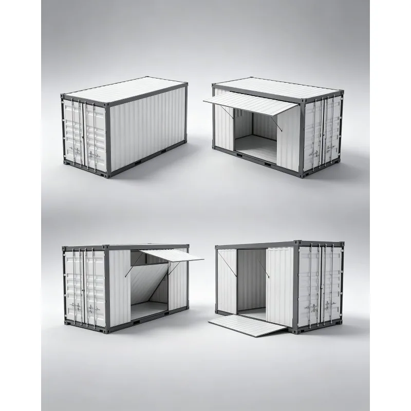 20FT Modular Luxury Prefabricated Tiny Home Movable Mobile Living Portable Prefab Detachable Container House