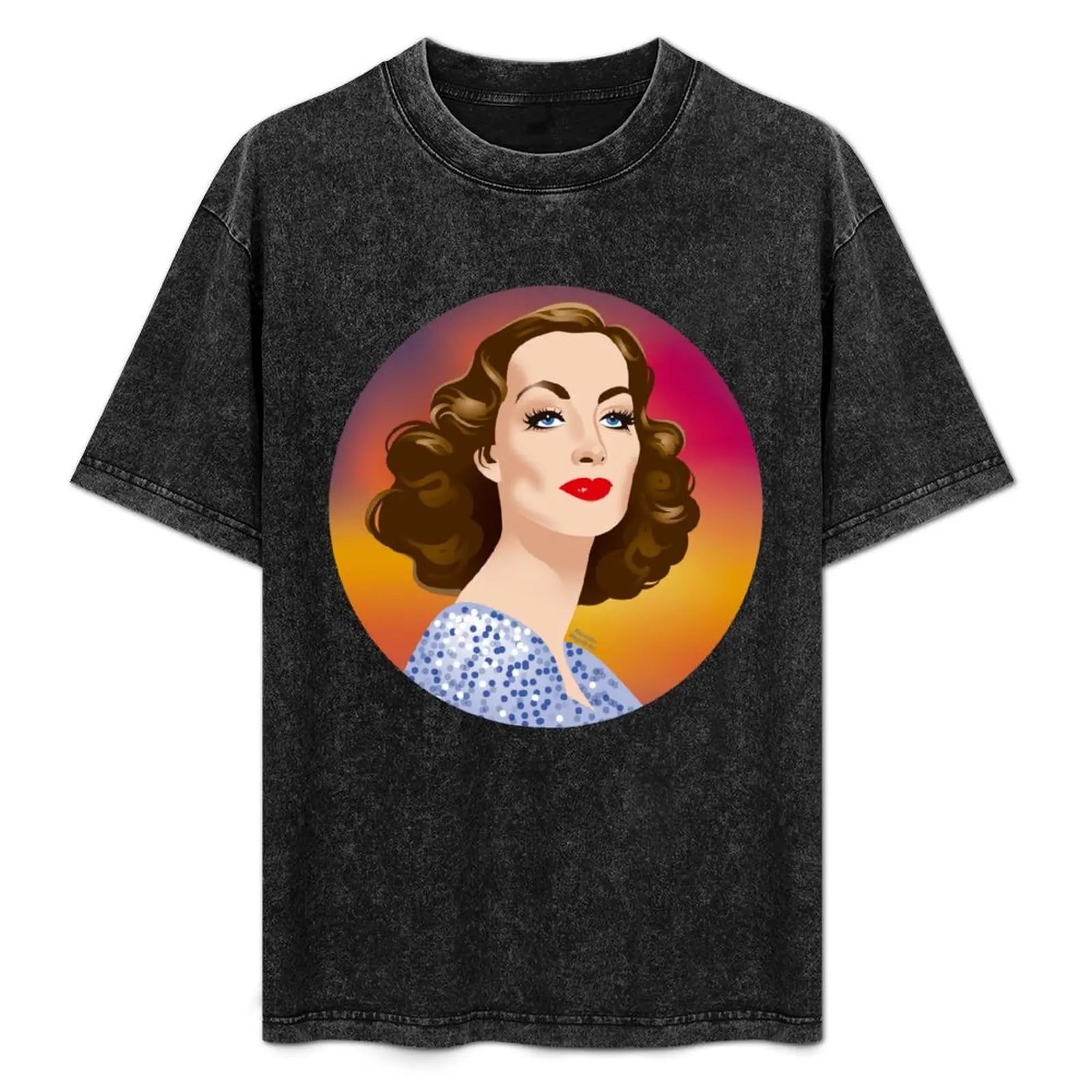 

Blanche portrait T-Shirt Large Size Short Sleeve T-Shirt