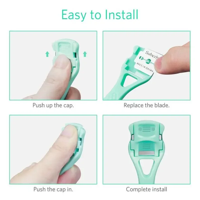 1pcs Voet Eelt Scheerapparaat Hak Harde Huid Remover Voetverzorging Pedicure Eelt Scheerapparaat voor Voeten Maïs Cuticle Cutter Remover