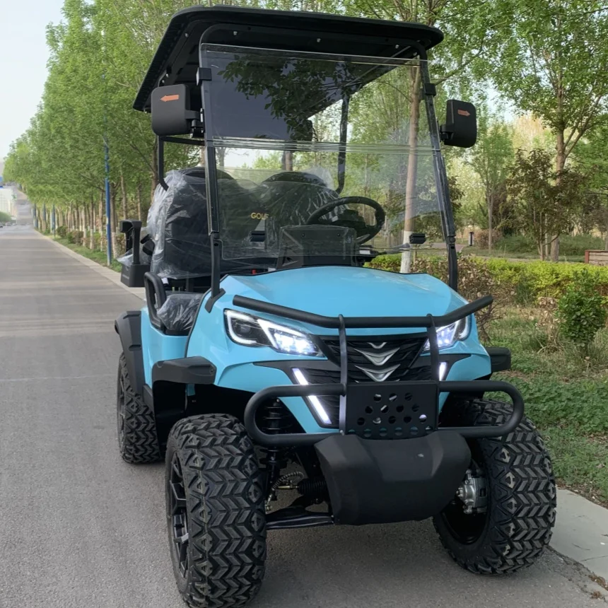 Golf Cart With Superior Performance And The Latest Technology Increase Vehicle Reliability New Energy Electric Golf Cart