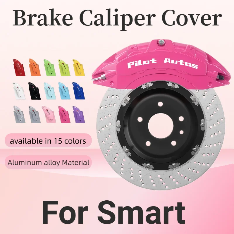 Pilot Autos For Smart Car Brake Caliper Cover Aluminum Alloy kit For Smart Smart1 Smart3 Fortwo Forfour Jeremy