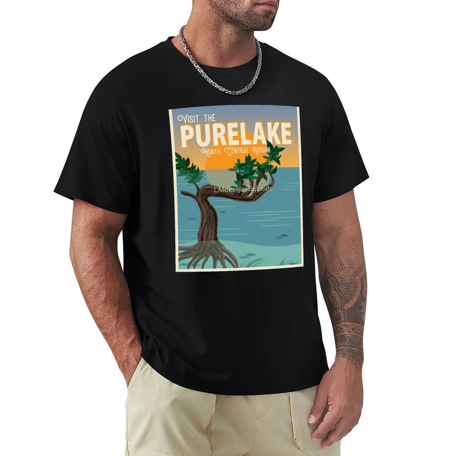 

Purelake Vintage Travel Poster C T-Shirt fashion shirts graphic tee shirt custom t-shirts vintage t shirt men