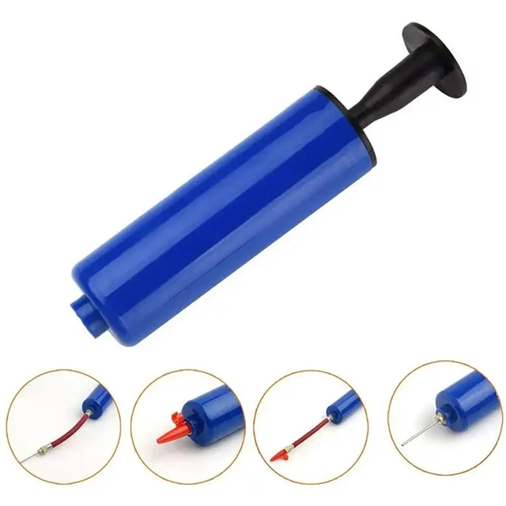 10pcs Ball Pump Set Hand Pump Inflator Portable Ball Inflating Pump Tools with Air Hose