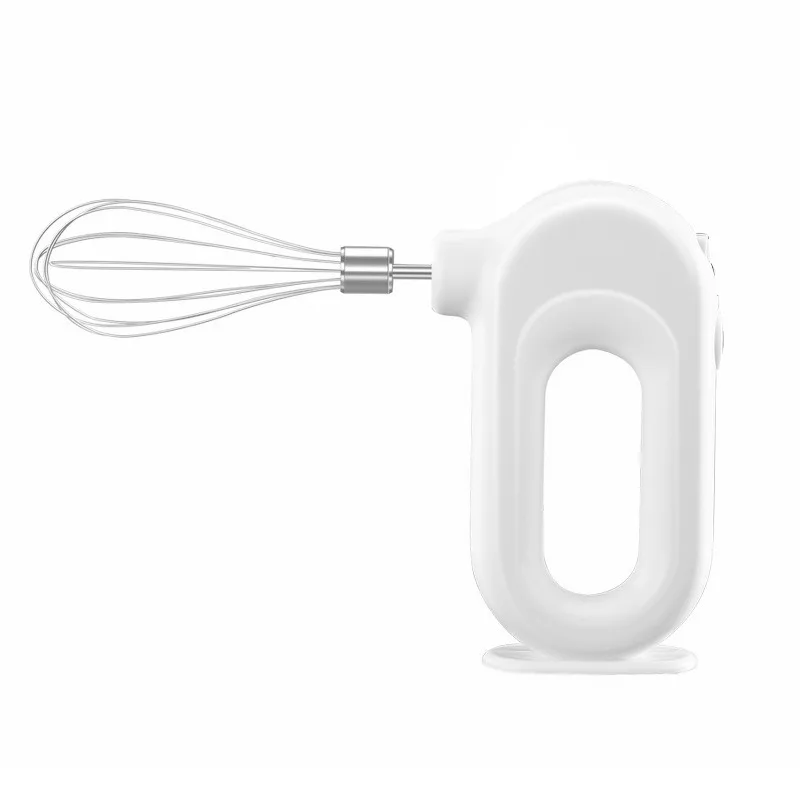 

Rechargeable Handheld Electric Whisk 304 Stainless Steel 4 Speed Wireless Milk Frother Cream Blender for Coffee Cake