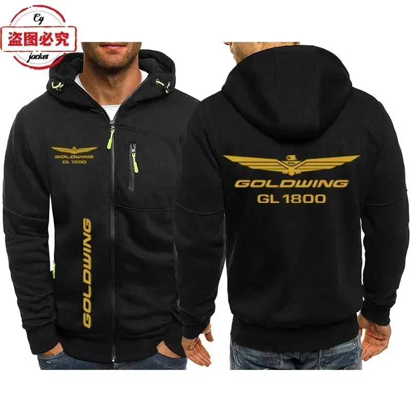 

Мотоциклетная куртка Golden Wing 1800 с логотипом, гоночный костюм, мужской топ с длинным рукавом, повседневный велосипедный костюм, групповой комплект