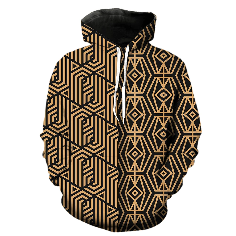 

Abstract Pattern Men's Hoodies Casual Teens Cool Hip Hop Pullover Tops Oversized With Hood Jackets Long Sleeve Sweatshirts Funny