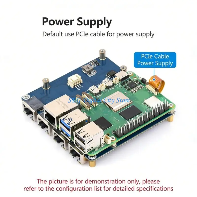 U75B High Compatibility PCIe 4 Channel Networking Expansion Card Plugs Play Installation for Multiple Systems