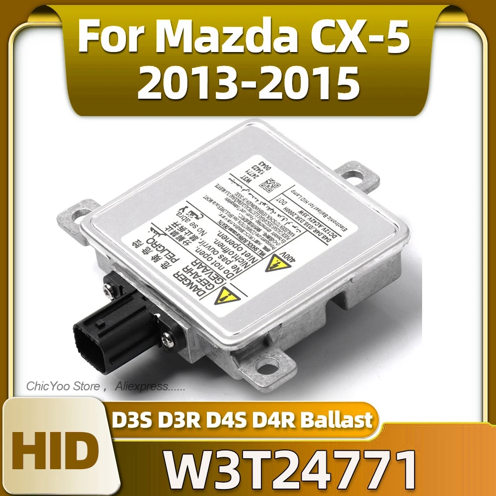 

W3T24771 Headlight D3S D3R D4S D4R Ballast Xenon Control Module 134230043 W3T23371 For Mazda CX-5 2013 2014 2015