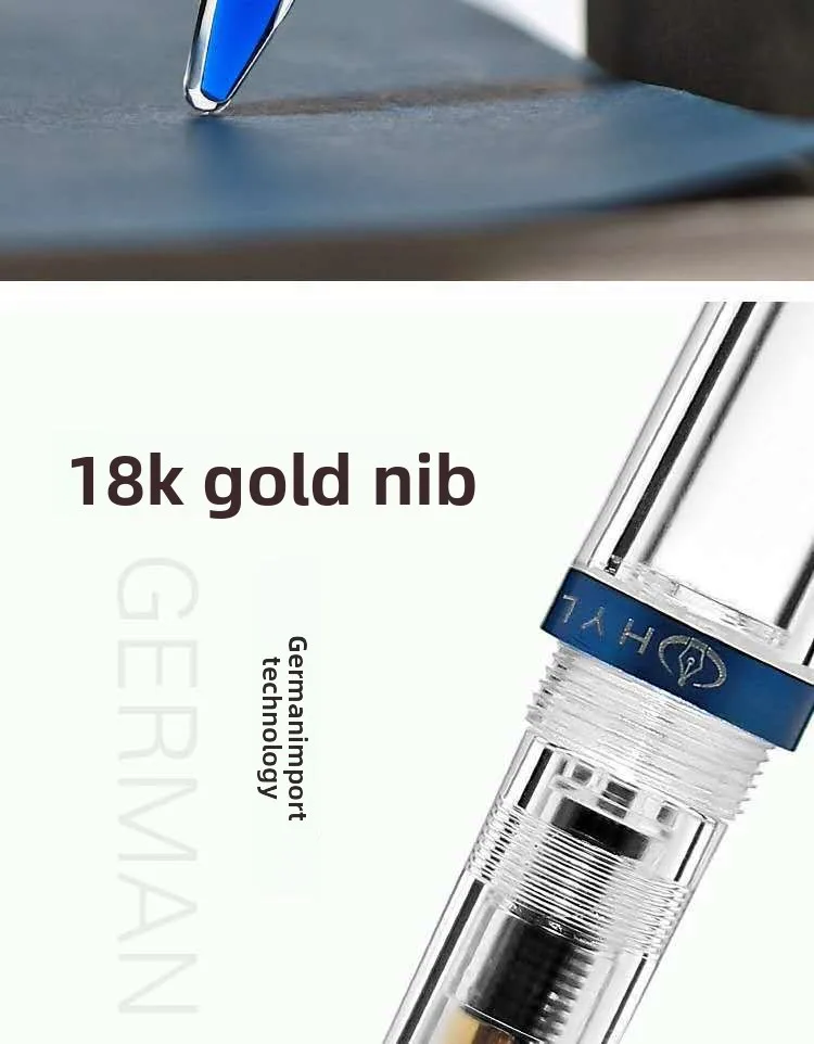 Acryl Transparent Stift Große Kapazität Können Tinte Bunte Stift Student Geschenk Box Set Schreiben Malerei Brunnen Stift Schule Liefert